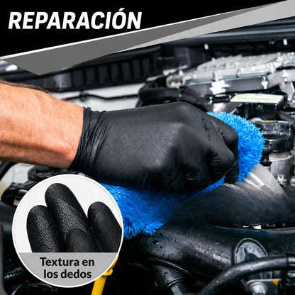 Guantes de Nitrilo x50 PCS que Brindan Protección, Comodidad e Higiene para Uso Diario y Profesional