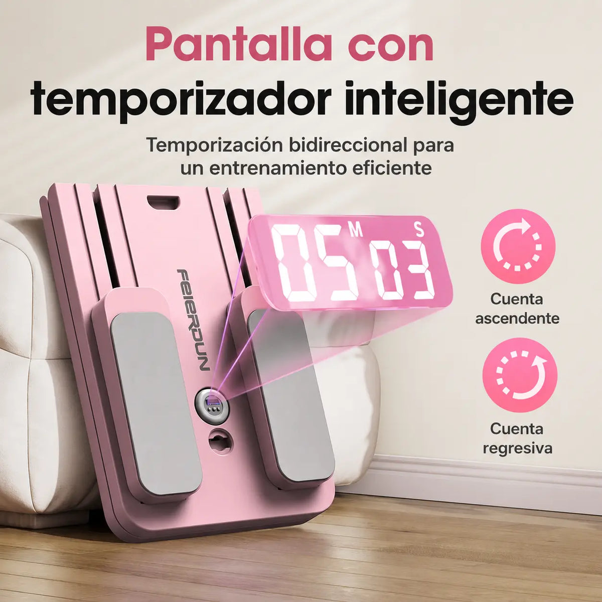 Tabla de Pilates Multifuncional para Entrenar y Moldear tu Cuerpo en Casa