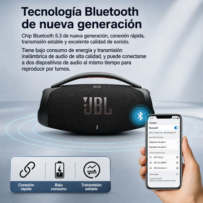 Parlante Bluetooth Potente con Graves Profundos para Disfrutar tu Música en Cualquier Lugar