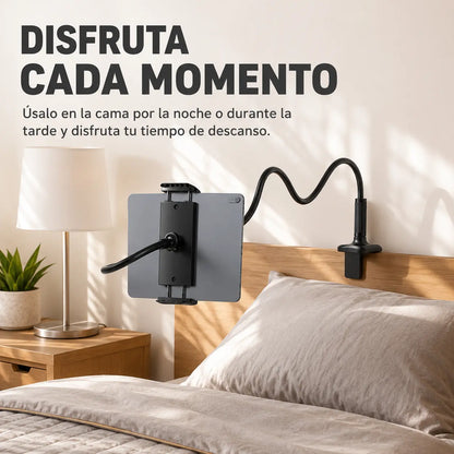 Soporte Flexible 360° para Celular y Tablet con Uso Manos Libres