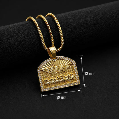 Cadena Inspirada en la Última Cena, símbolo de fe, protección y devoción.