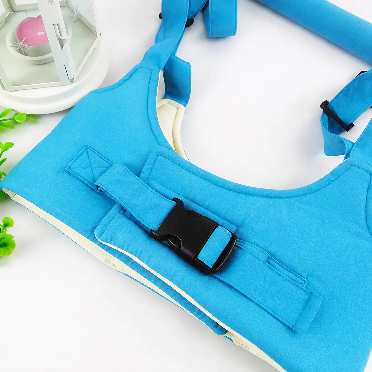 Arnés Caminador para Bebés con Soporte Acolchado y Asa Ajustable para sus Primeros Pasos
