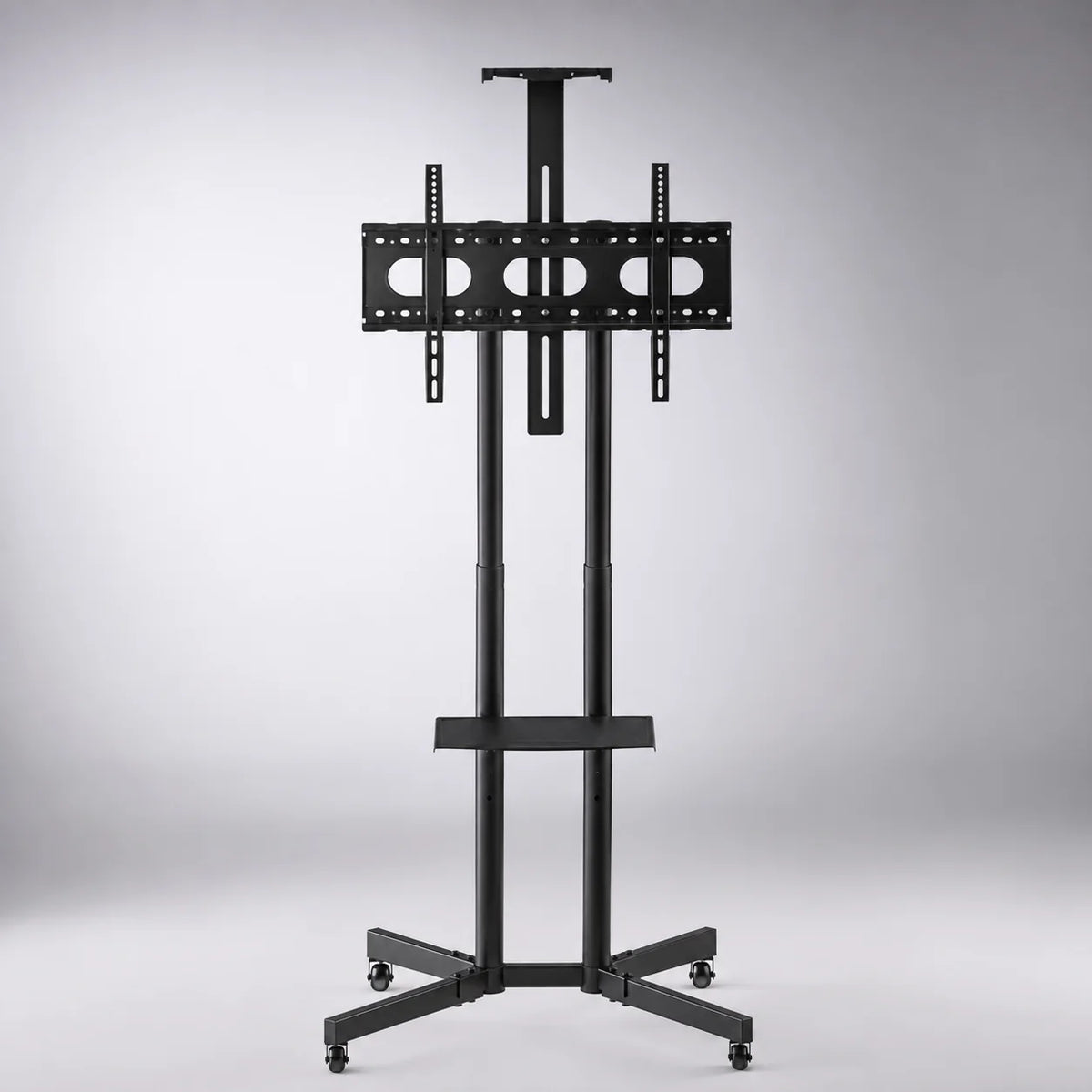 Soporte móvil para TV de 32 a 75 pulgadas, resistente, ajustable y fácil de mover