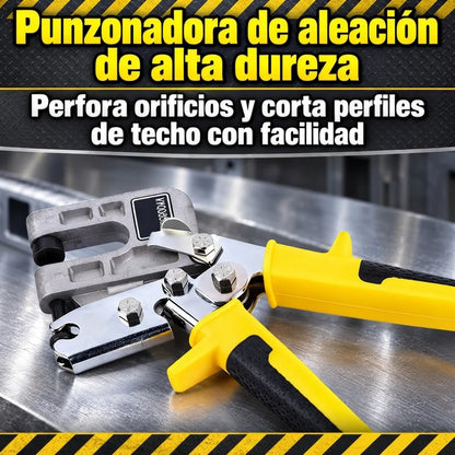 Pinza Engrapadora para Perfiles de Drywall sin Tornillos que Ahorra Tiempo y Dinero