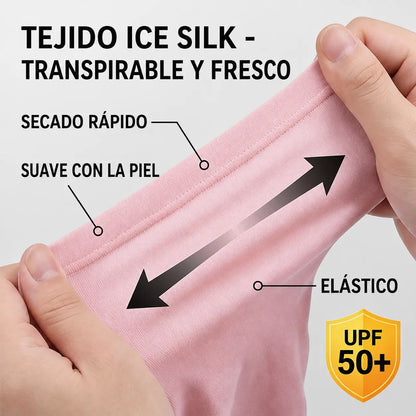 PAGA 1 LLEVA 3 PARES: Mangas de Protección Solar para Brazos con Efecto Refrescante