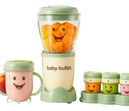 Procesador de Alimentos para Bebé 4 en 1 para Preparar, Triturar y Almacenar Comidas Caseras y Saludables