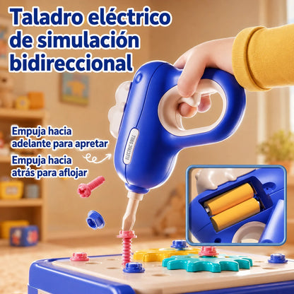 Caja de Herramientas de 92 piezas que Estimula la Creatividad en los niños