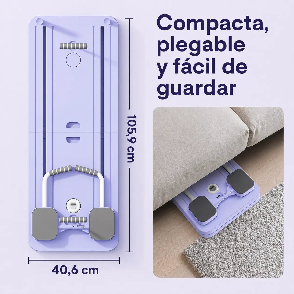 Tabla de Pilates Multifuncional para Entrenar y Moldear tu Cuerpo en Casa