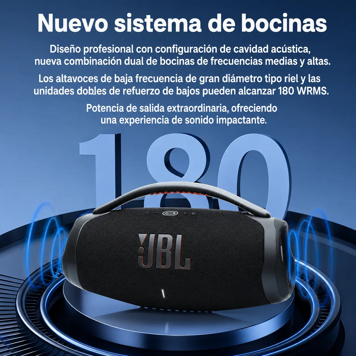 Parlante Bluetooth Potente con Graves Profundos para Disfrutar tu Música en Cualquier Lugar