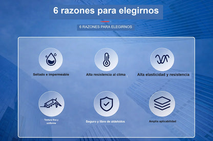 Sellador Impermeable Multiusos para Sellar Grietas y Detener Fugas de Agua