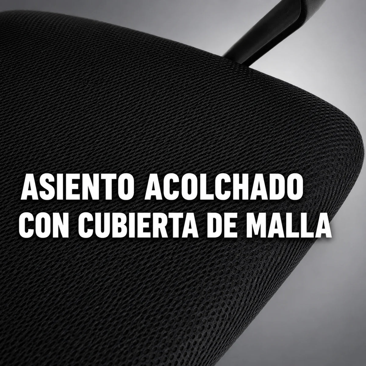 Silla Ergonómica con Respaldo de Malla y Soporte Lumbar