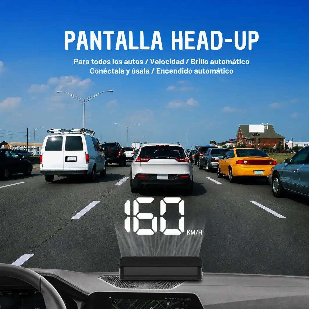 Proyector de Velocidad para Carro: Conduce con Claridad y sin Apartar la Vista