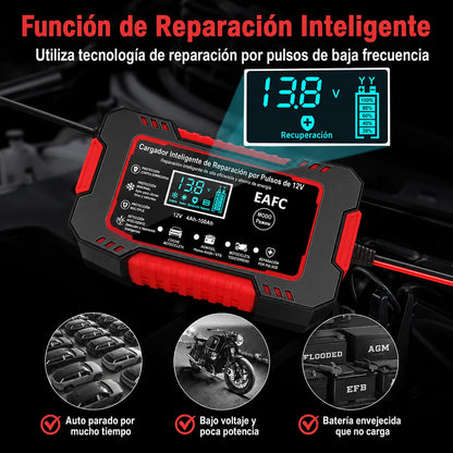 Combo de Batería 12V y Juego de Raches de 46 piezas