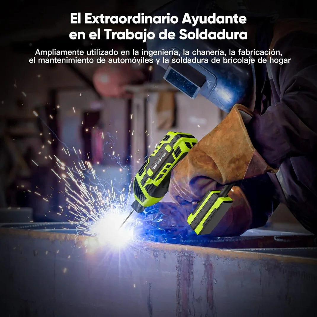 Soldador de Arco Portátil de Mano 120A para Soldar con una Sola Mano en Cualquier Lugar