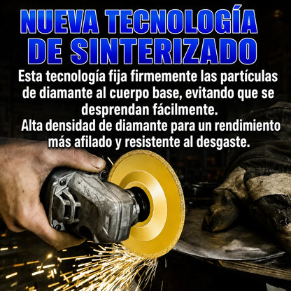 Paga 1 lleva 2: Disco Diamantado de Alta Resistencia para Cortar, Lijar y Moldear con Precisión.