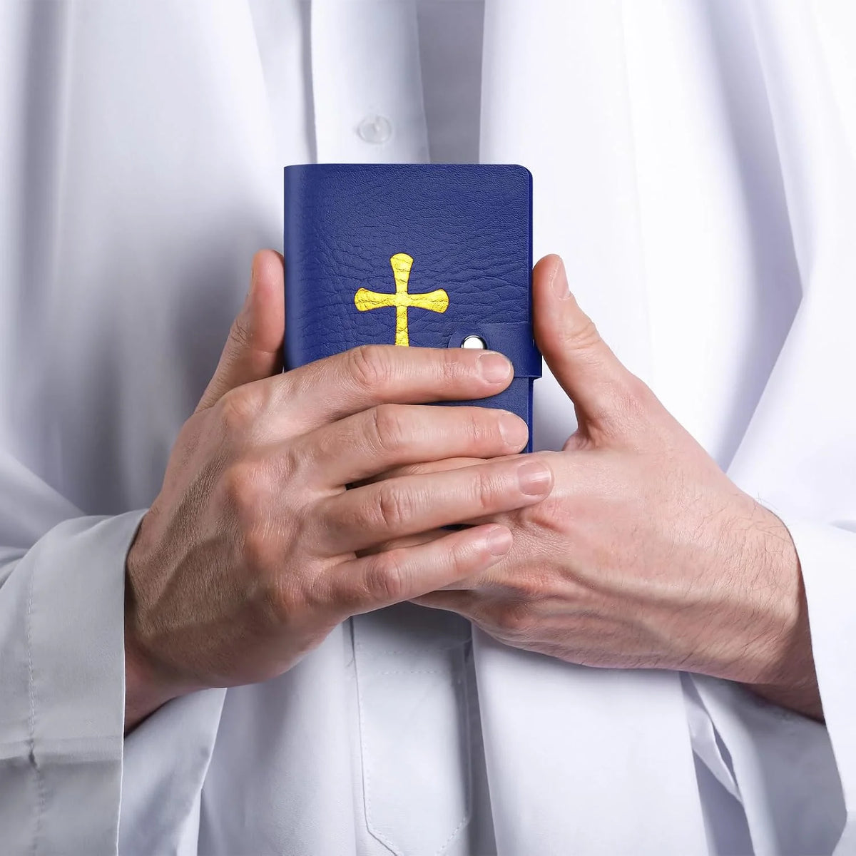 Estuche Portátil de Cuero para Guardar y Proteger Tarjetas de Oración