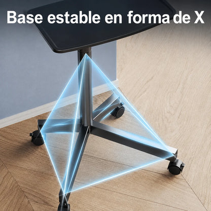 Soporte móvil para TV de 32 a 75 pulgadas, resistente, ajustable y fácil de mover