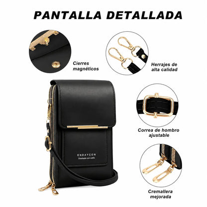 Bolso Portacelular Elegante y Multifuncional para Llevar tu Celular, Tarjetas y Más