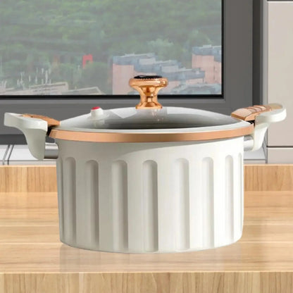 Olla Micropresión de 8 Litros para Cocinar Rápido y Sin Complicaciones