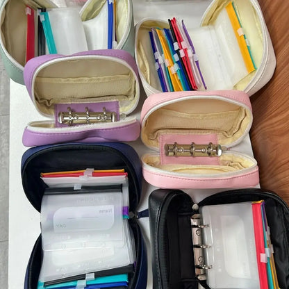 Organizador Impermeable de Bolsas para Pastillas y Suplementos, Ideal para Llevar tus Dosis Diarias Siempre Ordenadas.