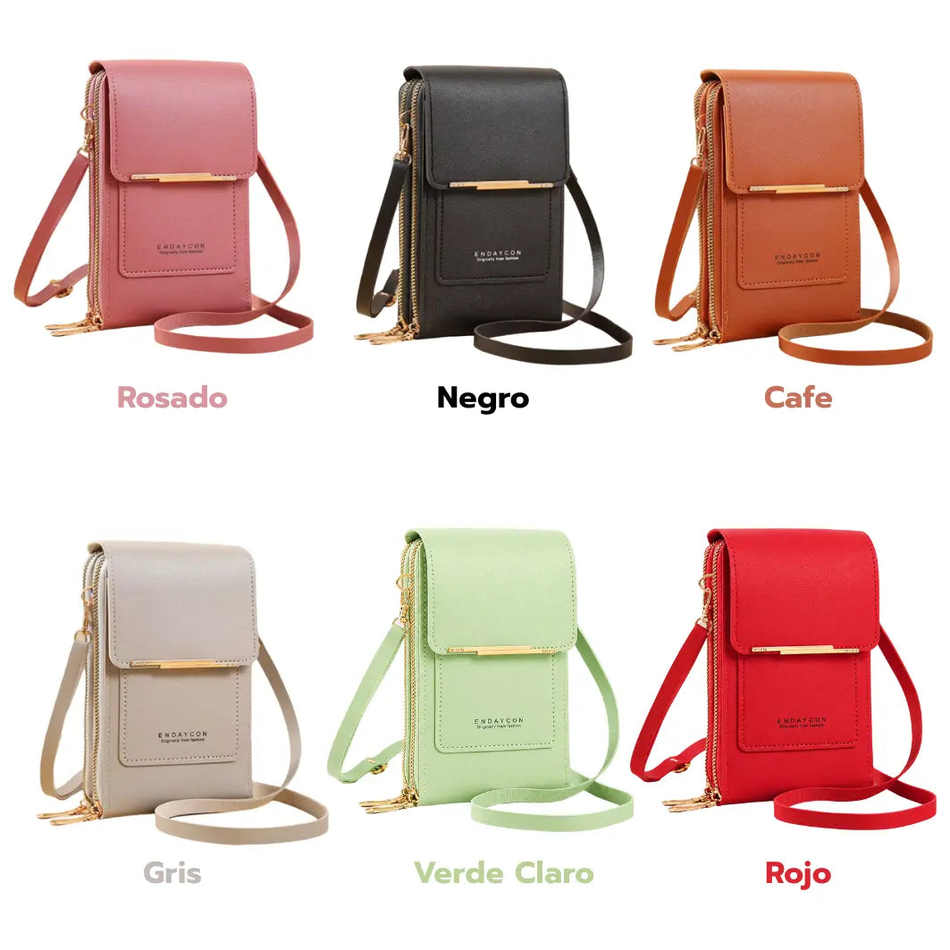 Bolso Portacelular Elegante y Multifuncional para Llevar tu Celular, Tarjetas y Más