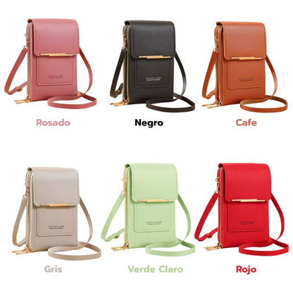 Bolso Portacelular Elegante y Multifuncional para Llevar tu Celular, Tarjetas y Más