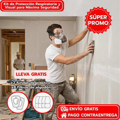 Kit de Protección Respiratoria y Visual para Máxima Seguridad.