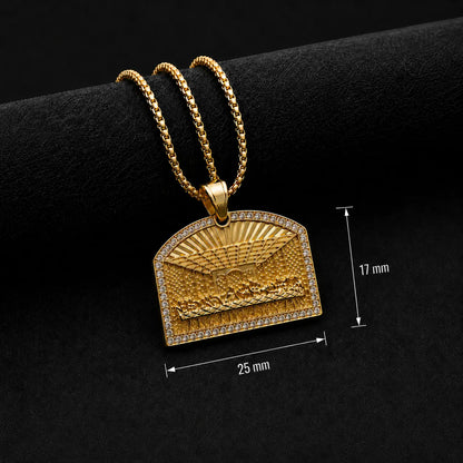Cadena Inspirada en la Última Cena, símbolo de fe, protección y devoción.