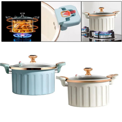Olla Micropresión de 8 Litros para Cocinar Rápido y Sin Complicaciones